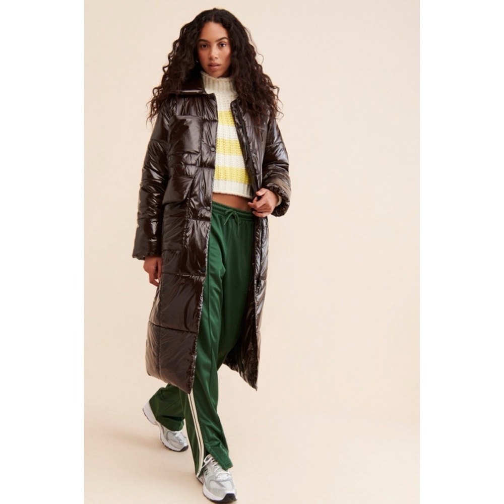 Baum Und Pferdgarten Delaware Puffer Coat Long Oversized Brown Winter Jacket